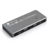 Conmutador KVM Techly IDATA KVM-DPC8K Gris