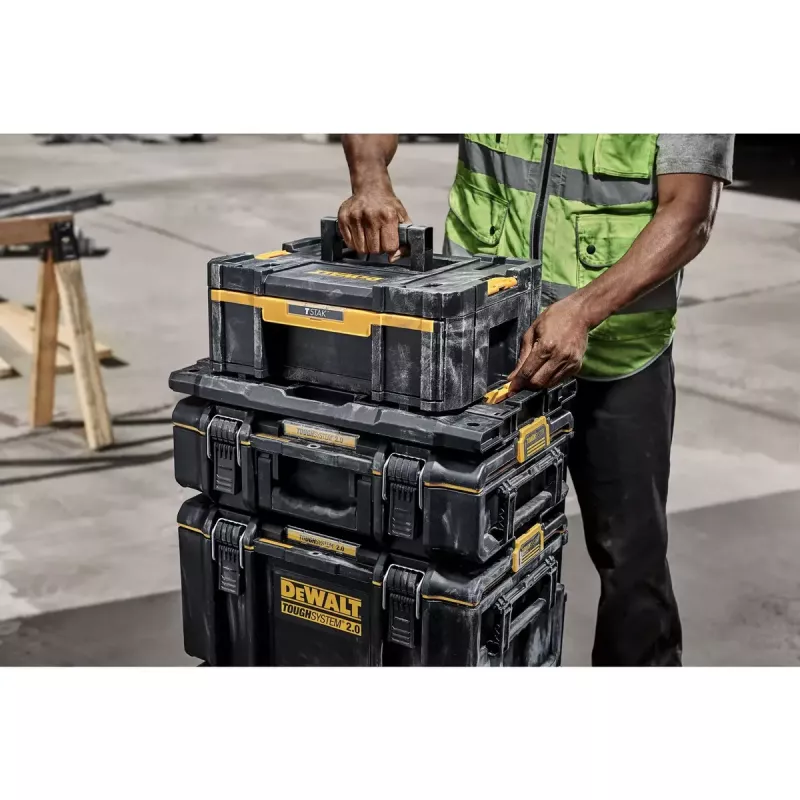 Maletín de almacenamiento de herramientas DeWALT DWST08017-1 ancho 342 mm alto 53 mm peso 1,75 kg