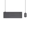 Hama CKM-200 Teclado ratón incluido Home/Office USB QWERTZ Alemán Negro