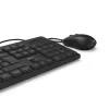 Hama CKM-200 Teclado ratón incluido Home/Office USB QWERTZ Alemán Negro