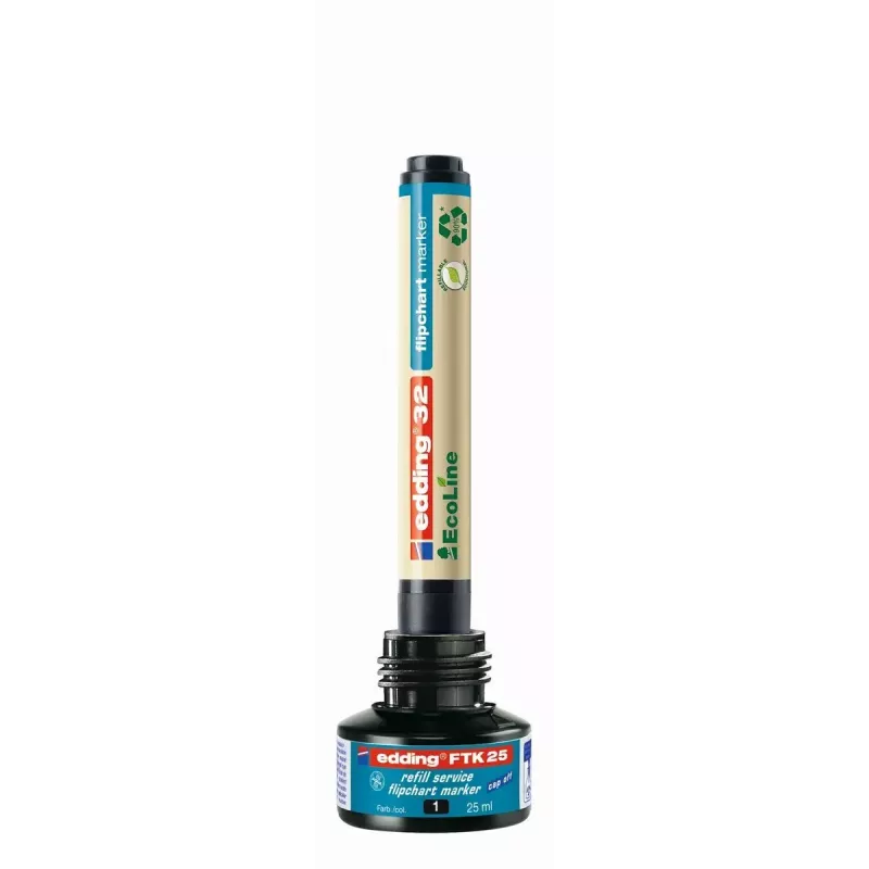 Recarga para rotulador Edding 4-FTK25003, tinta azul, 25 ml