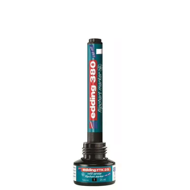 Recarga para rotulador Edding 4-FTK25003, tinta azul, 25 ml