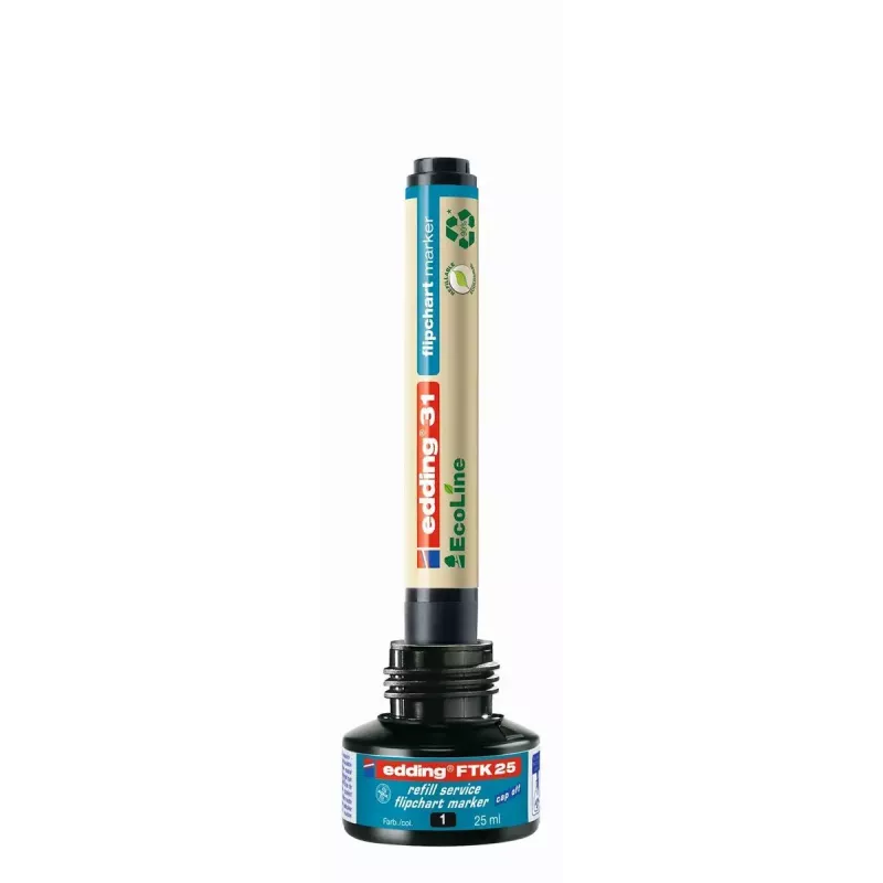 Recarga para rotulador Edding 4-FTK25003, tinta azul, 25 ml