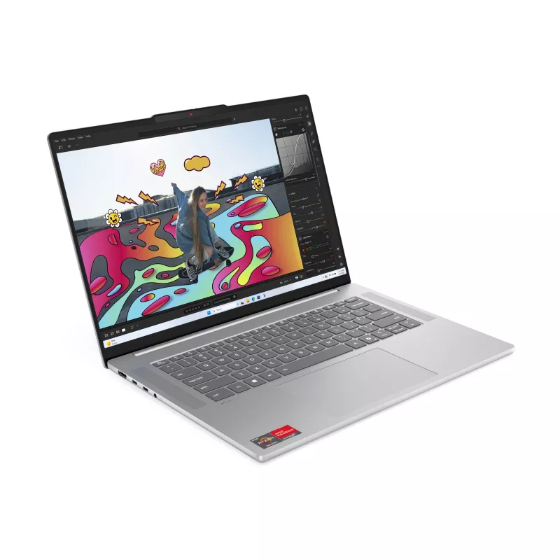 Lenovo IdeaPad Slim 5 15ARP10 portátil AMD Ryzen™ 7 7735HS 38,9 cm (15,3 inch) WUXGA 16 GB LPDDR5x-SDRAM 1 TB SSD Wi-Fi 6 (802.11ax) Windows 11 alemán gris