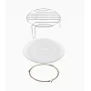 Microondas con grill integrable Exquisit EMW20.1 G — 20 l, 800 W, negro, manejo por botones y mando giratorio, pantalla integrada