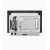 Microondas con grill integrable Exquisit EMW20.1 G — 20 l, 800 W, negro, manejo por botones y mando giratorio, pantalla integrada