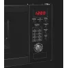 Microondas con grill integrable Exquisit EMW20.1 G — 20 l, 800 W, negro, manejo por botones y mando giratorio, pantalla integrada