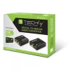 Techly IDATA SPDIF-9 Convertidor de audio negro