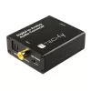 Techly IDATA SPDIF-9 Convertidor de audio negro
