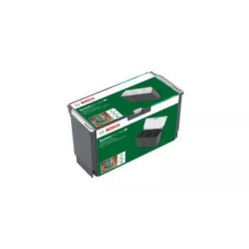 Caja de almacenamiento Bosch SystemBox rectangular polipropileno 235×105×133 mm negro/gris