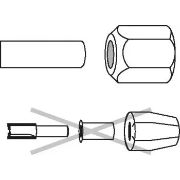 Pinza de apriete Bosch 2608570100 diámetro 6 mm