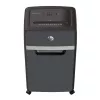 Destructora de documentos HP Pro Shredder 24CC — corte en partículas, capacidad 24 hojas, 4 x 35 mm, depósito de 30 litros, 680 W, entrada 220 mm, negro