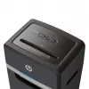 Destructora de documentos HP Pro Shredder 24CC — corte en partículas, capacidad 24 hojas, 4 x 35 mm, depósito de 30 litros, 680 W, entrada 220 mm, negro