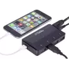 Hub de interfaz Renkforce RF-3806031 USB 3.2 Gen 1 Type-B Negro