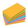 Bloc de notas autoadhesivo Sigel BA127 rectangular azul verde naranja rosa amarillo 100 hojas