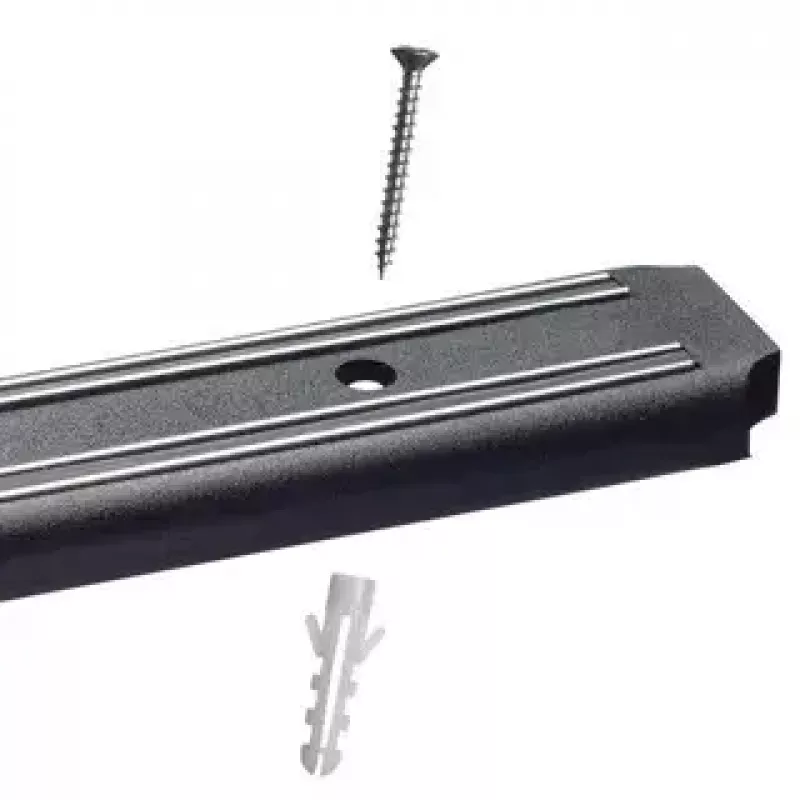 Bloque magnético para cuchillos Westmark negro ABS 380 mm de ancho