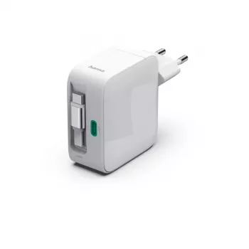 Hama 00201957 cargador móvil universal blanco AC carga rápida interior