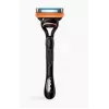 Maquinilla de afeitar Gillette Fusion5 — negro/naranja, 1 unidad