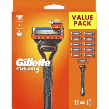 Maquinilla de afeitar Gillette Fusion5 — negro/naranja, 1 unidad