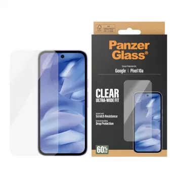 PanzerGlass PG21079 Ultra-Wide Fit Protector de pantalla de cristal para Google Pixel 10a