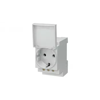 Siemens 5TE6801 toma de corriente tipo F gris
