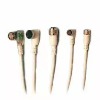 Cable de señal Datalogic CS-A1-02-G-05 5 m, conector macho M12 de 4 polos, gris