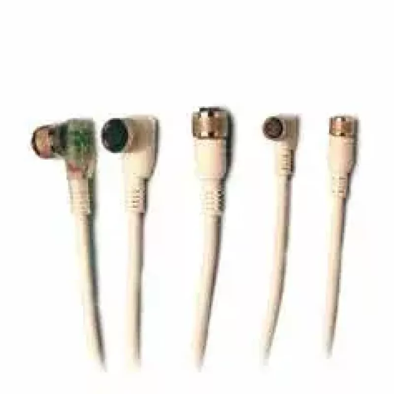Cable de señal Datalogic CS-A1-02-G-05 5 m, conector macho M12 de 4 polos, gris
