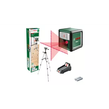 Bosch Quigo Plus Uni 0603663602 – láser compacto de líneas cruzadas con trípode