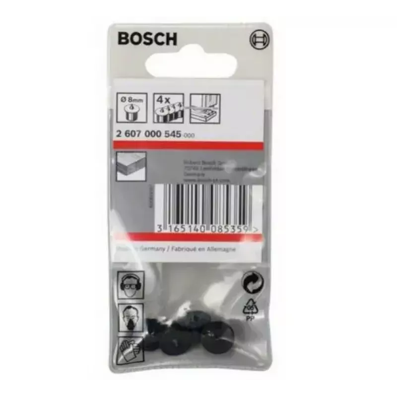 Accesorio de taladro Bosch 2 607 000 545 negro 8 mm de diámetro 4 uds.
