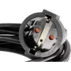 Cable de alimentación BASETech 1593780 negro 3m
