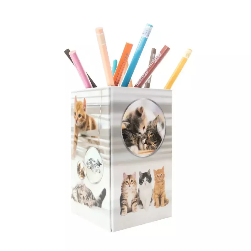 Sujeta bolígrafos HERMA 19733 diseño Cat elegante y funcional