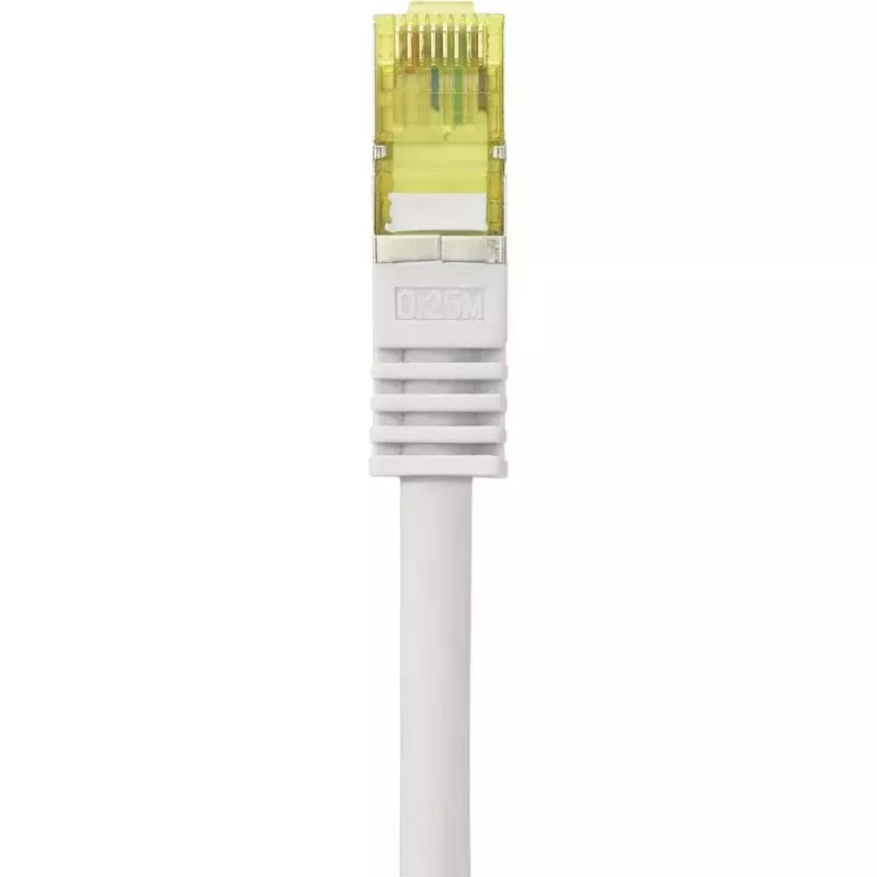 Cable de red Renkforce RF-4149858 0,25 m Cat6a S/FTP Gris