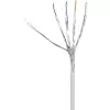 Cable de red Renkforce RF-4149858 0,25 m Cat6a S/FTP Gris