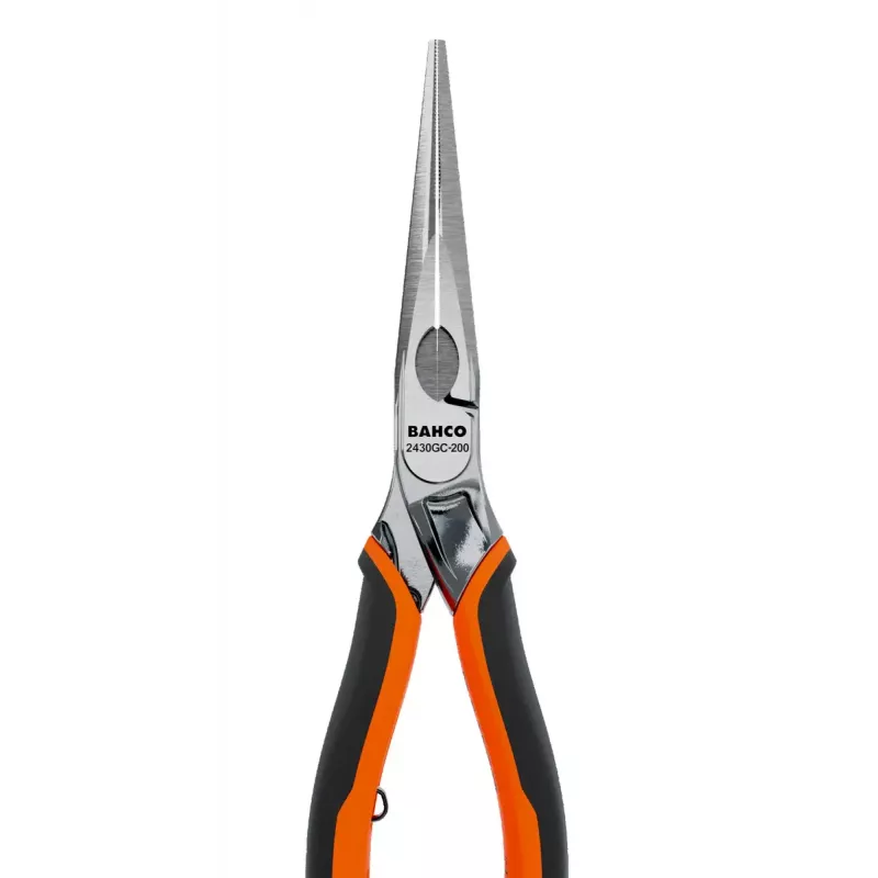 Bahco 2430 GC-160 IP Alicates de punta plana redonda, 160 mm