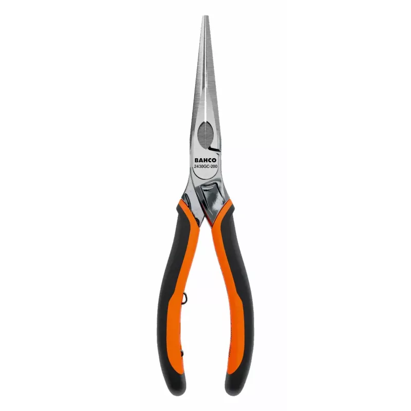 Bahco 2430 GC-160 IP Alicates de punta plana redonda, 160 mm