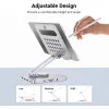 Techly hub USB-C 8 en 1 soporte para tablet con docking station