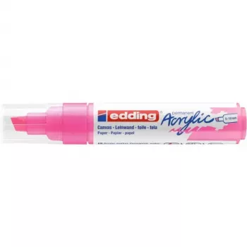 Rotulador Edding 5000 punta cincel rosa 1 ud.