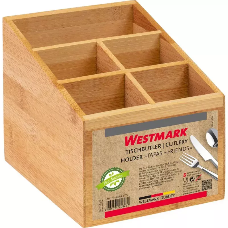 Cesta organizadora Westmark Tapas + Friends Organizer Basket Tabletop — cesta de mesa, 135×130×160 mm
