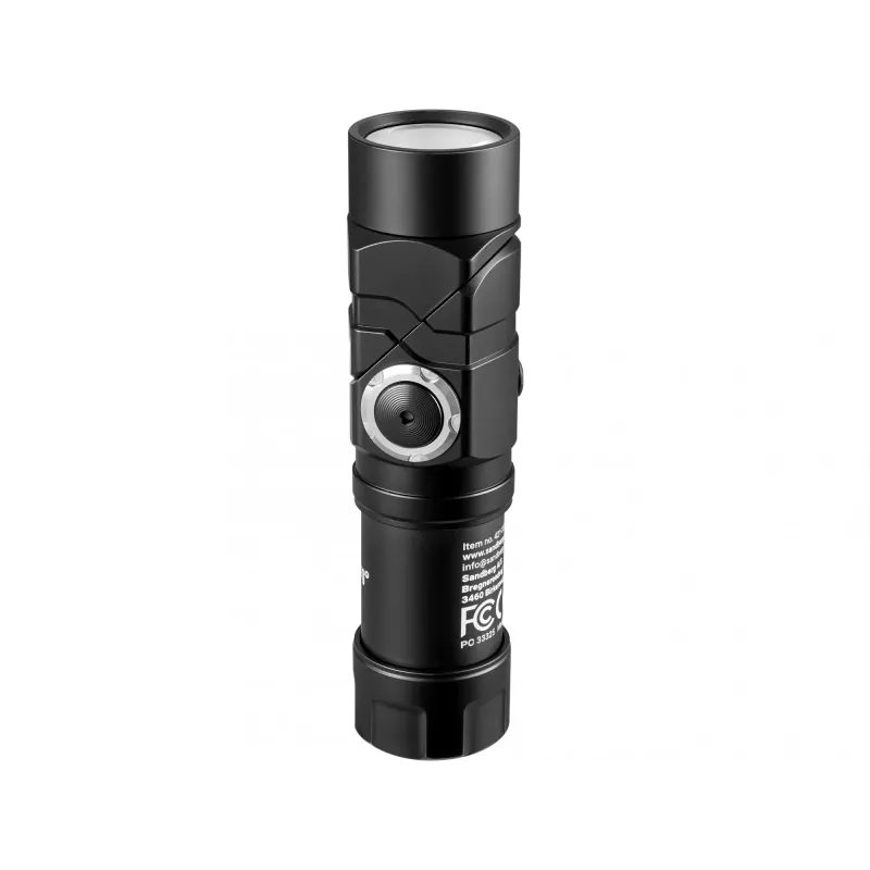 Sandberg Headlamp 500 Duo, linterna frontal, negra, aluminio, IP44, LED, 25 lm
