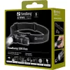 Sandberg Headlamp 500 Duo, linterna frontal, negra, aluminio, IP44, LED, 25 lm