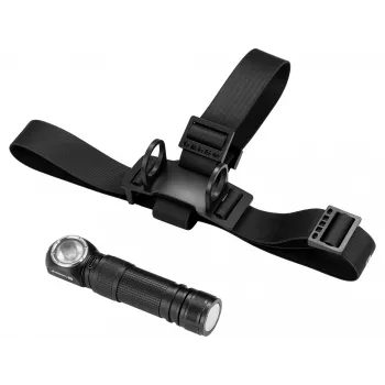 Sandberg Linterna frontal 1000 Pro, linterna de cabeza, negra, aluminio, IP66, LED, 25 lm