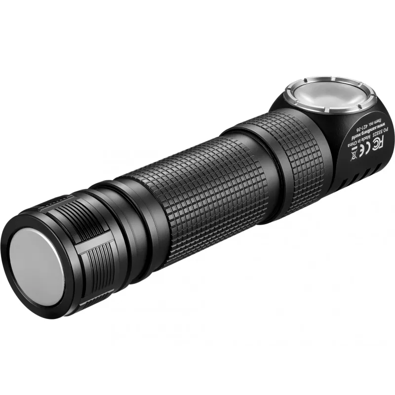 Sandberg Linterna frontal 1000 Pro, linterna de cabeza, negra, aluminio, IP66, LED, 25 lm