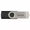 Hama Rotate 128GB USB 2.0 memoria USB Type-A negra, plateada