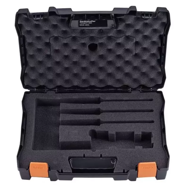 Maletín de almacenamiento de herramientas Testo 0516 1201 negro plástico