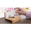 WEDO 61 1407 soporte para tarjetas de visita, de bambú, con bola de acero