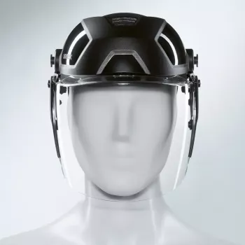 Protección de cabeza de seguridad UVEX 9790211 — negro, accesorio para casco de protección