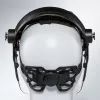 Protección de cabeza de seguridad UVEX 9790211 — negro, accesorio para casco de protección
