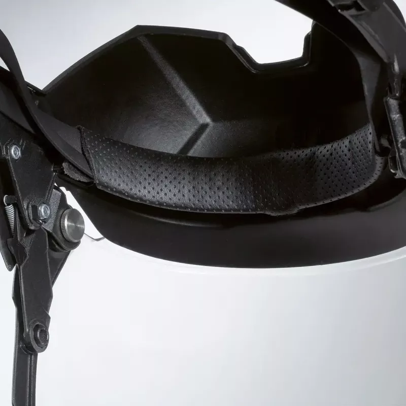 Protección de cabeza de seguridad UVEX 9790211 — negro, accesorio para casco de protección