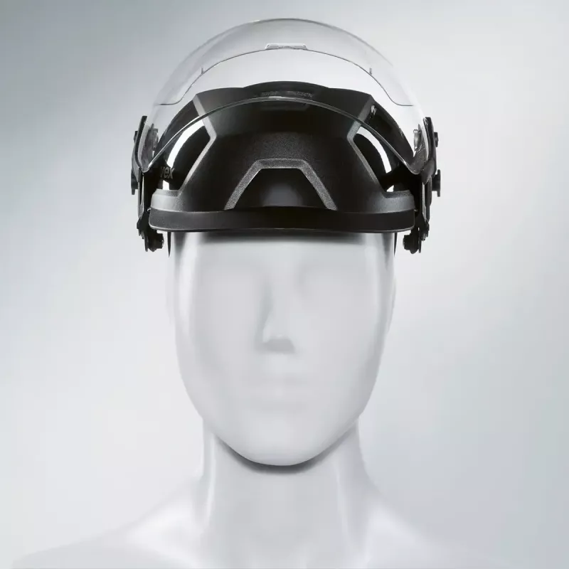 Protección de cabeza de seguridad UVEX 9790211 — negro, accesorio para casco de protección