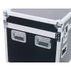 Flightcase Roadinger 30126412 contrachapado negro plata 38 kg